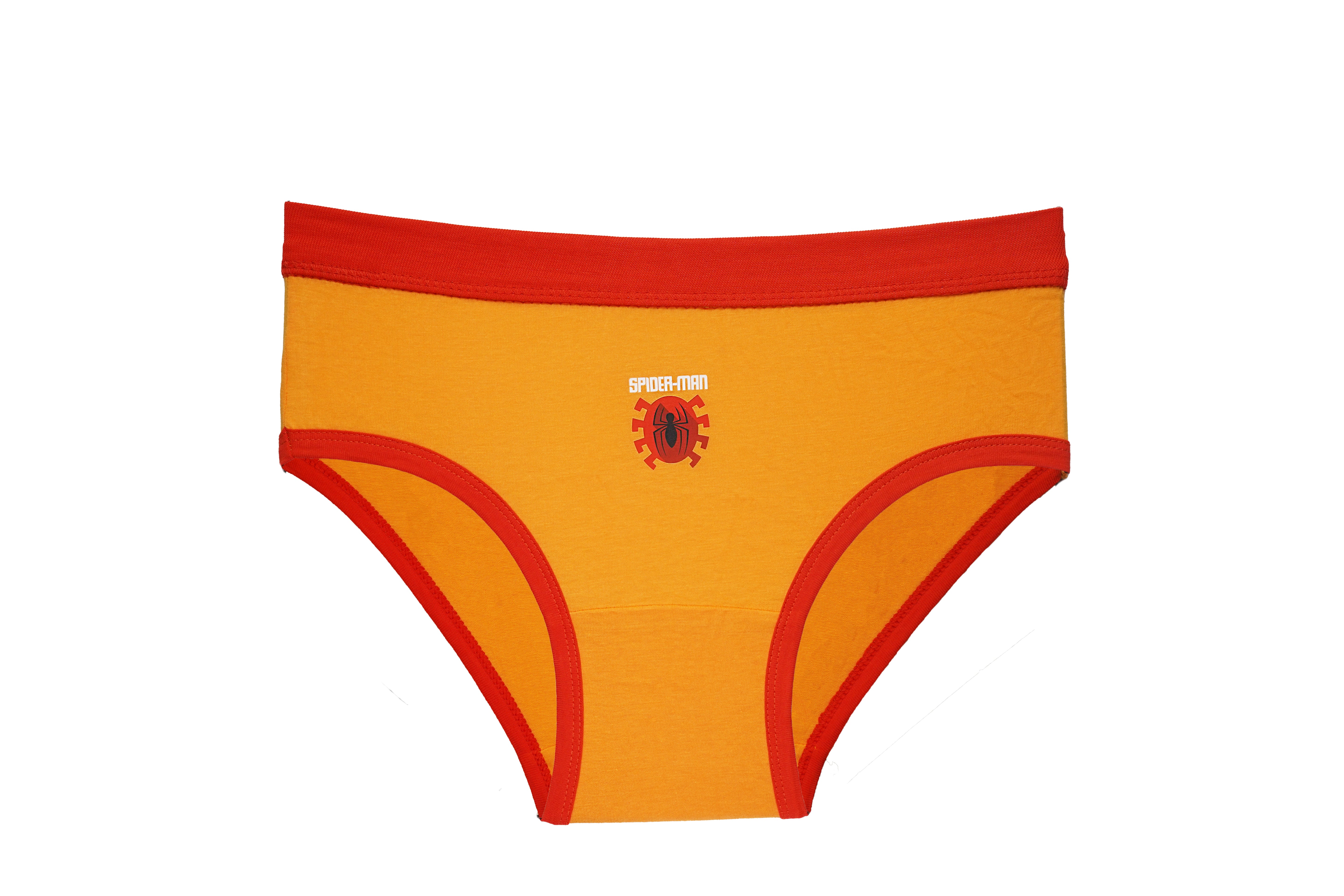 Boys 100% Cotton Briefs – Pack of 6 Superhero-Themed Innerwear | JR-529
