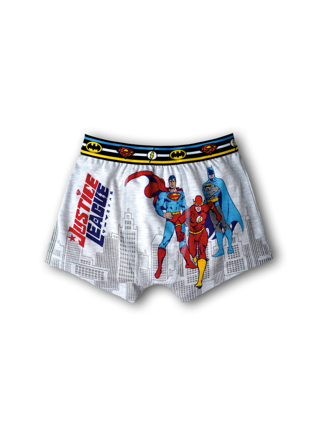 RedRose Boys Justice Hero Briefs – Soft Cotton Printed Innerwear for Kids (Pack of 6) | JR-520