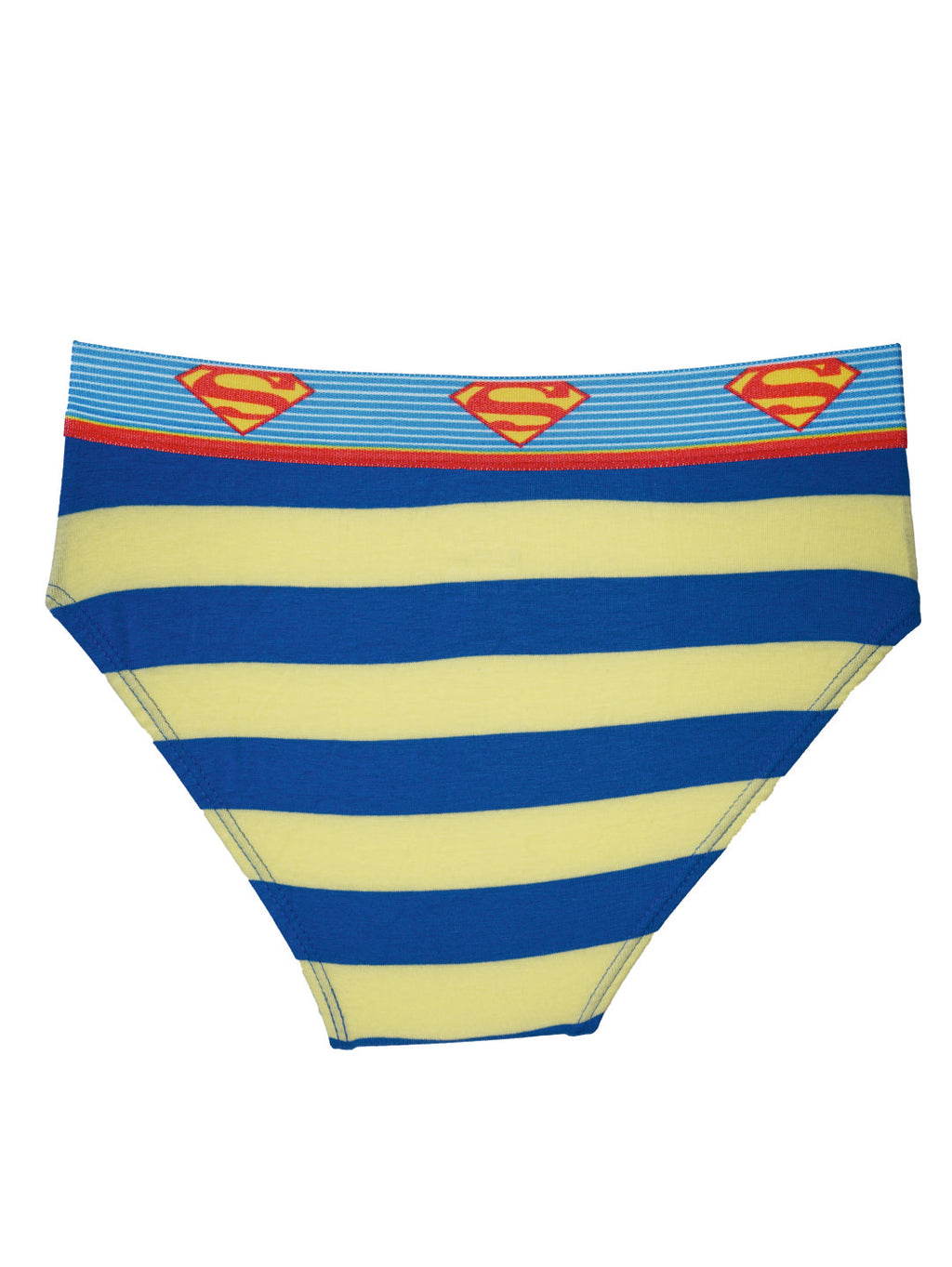 Boys' Batman Striped Briefs (Pack of 6) – Cotton Lycra with Logo Waistband | JR-81