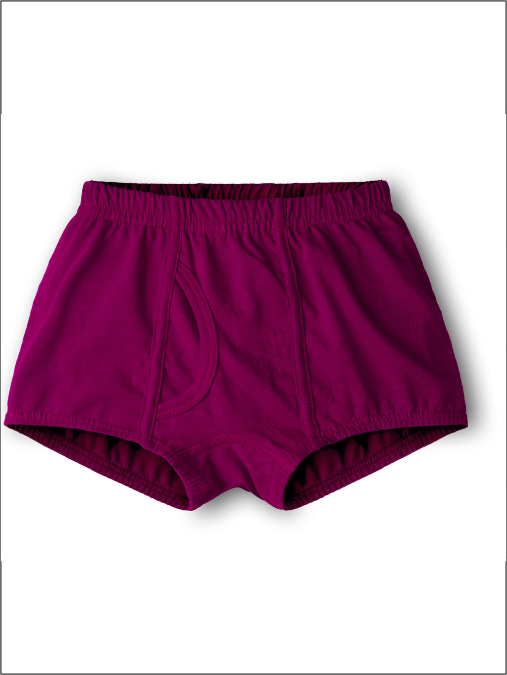 Redrose Boys' Classic Cotton Briefs – Pack of 6 | Solid Color Comfort Fit Innerwear | JR-20