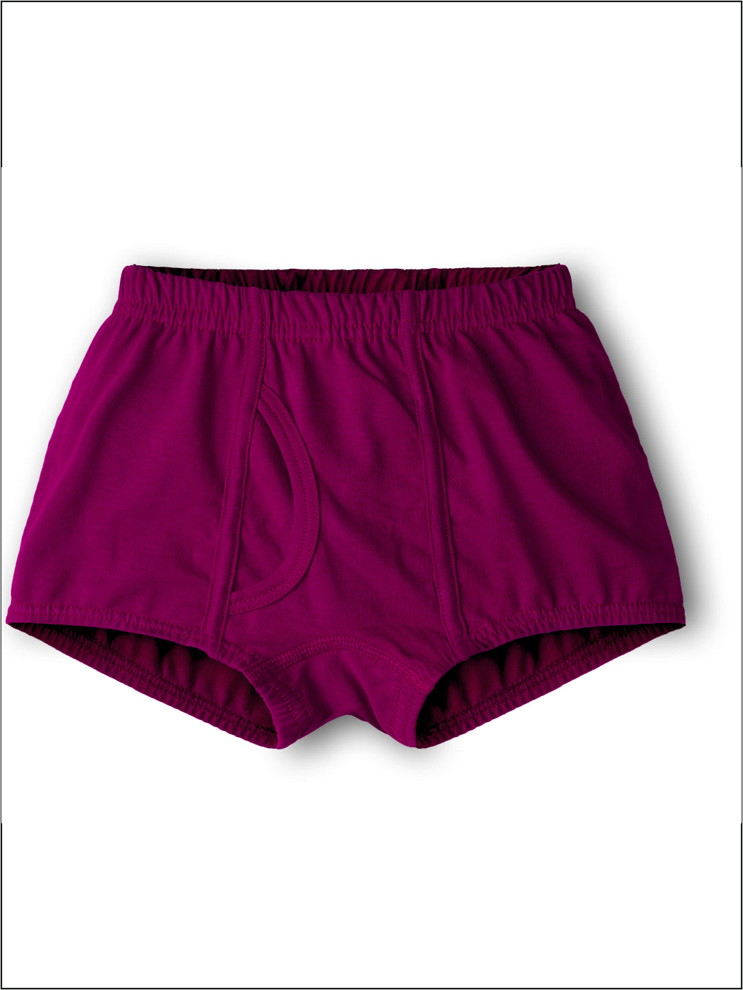 Redrose Boys' Classic Cotton Briefs – Pack of 6 | Solid Color Comfort Fit Innerwear | JR-20