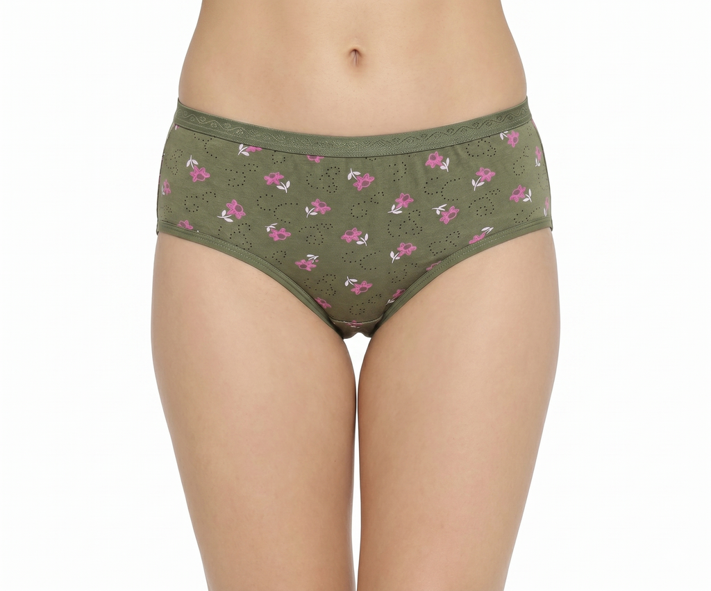 HIGH RISE PLUS SIZE Hipster Panties – Pack of 3