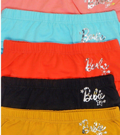 Girls Cotton Briefs Pack of 6 – Barbie Print, Soft & Comfy Innerwear | BABY-141