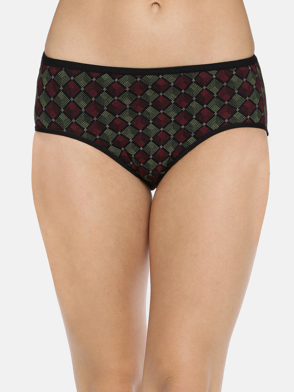 PALLAVI Cotton Hipster Panties - Multicolor Pack of 3