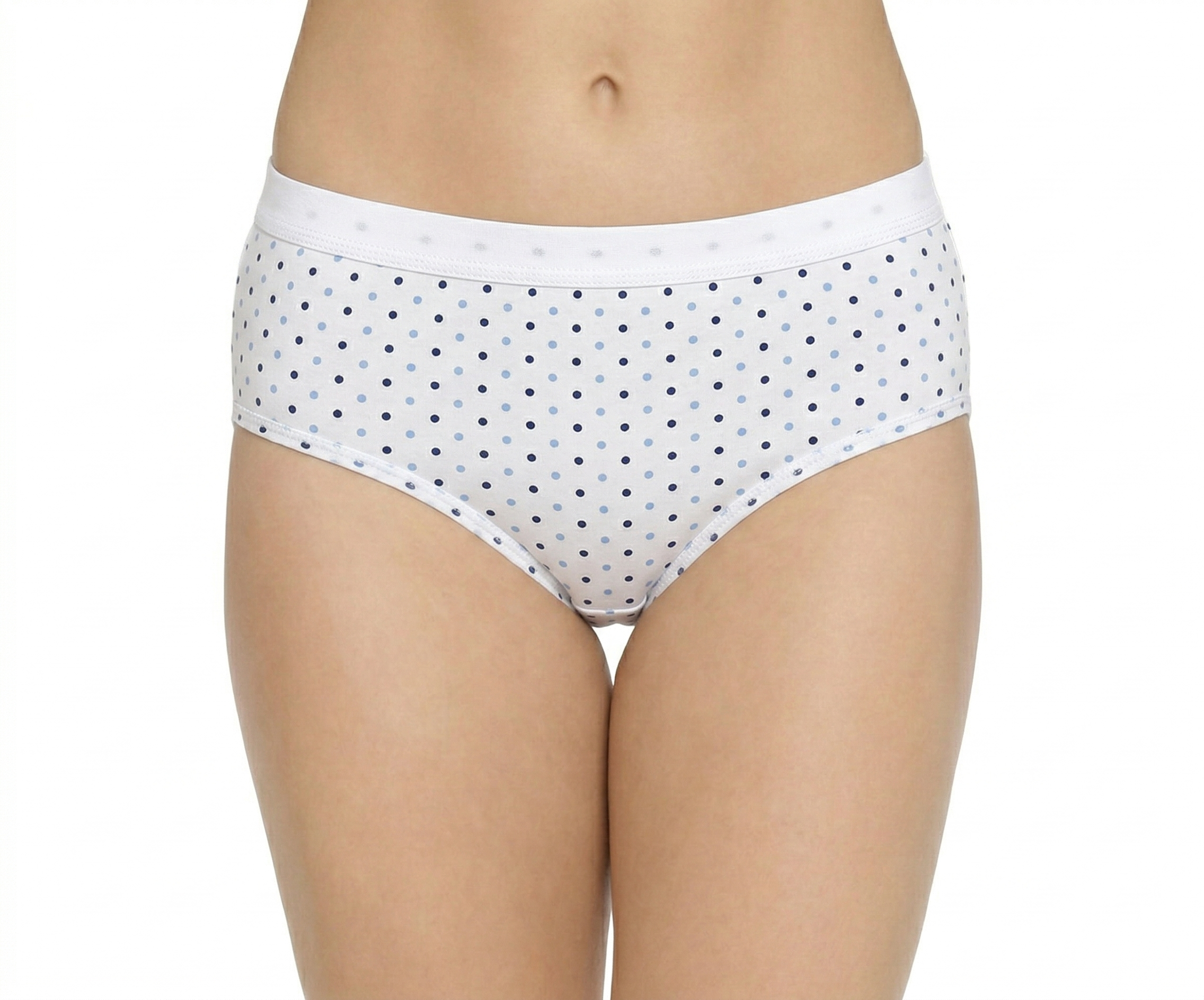 BHAKTI WH Women’s Ribbed Waist Cotton Panties – Soft & Breathable Printed Briefs for Everyday Comfort (Pack of 3)