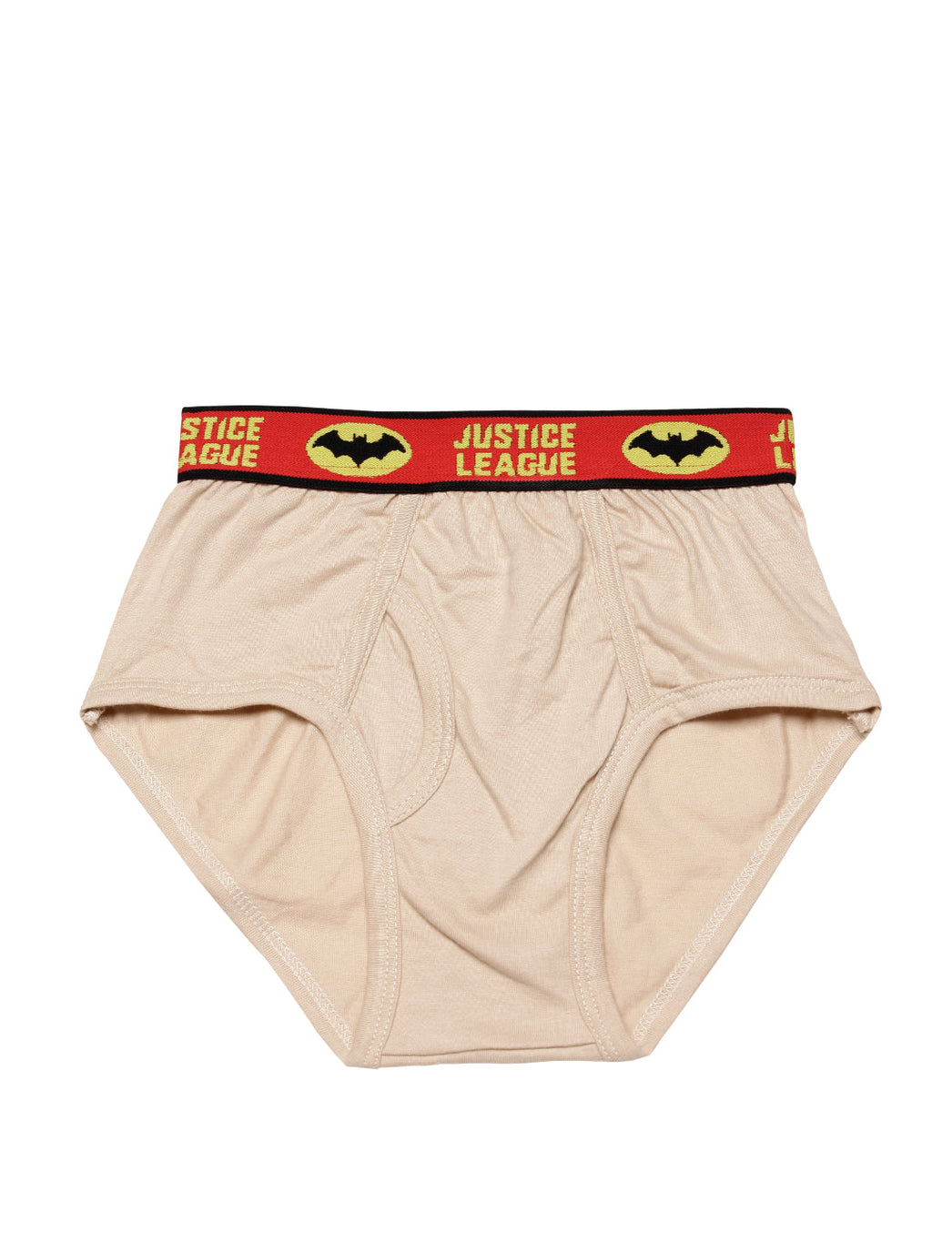 Redrose Justice League Boys’ Briefs – Pack of 6 | Batman & Superman Waistband Prints | JR-50