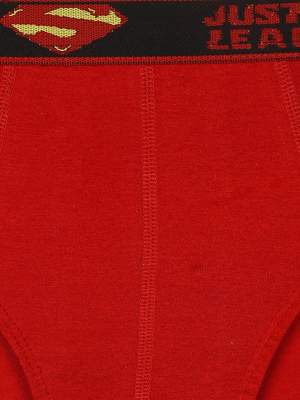 Redrose Justice League Boys' Briefs – Pack of 6 | Superman & Batman Waistbands | JR-78