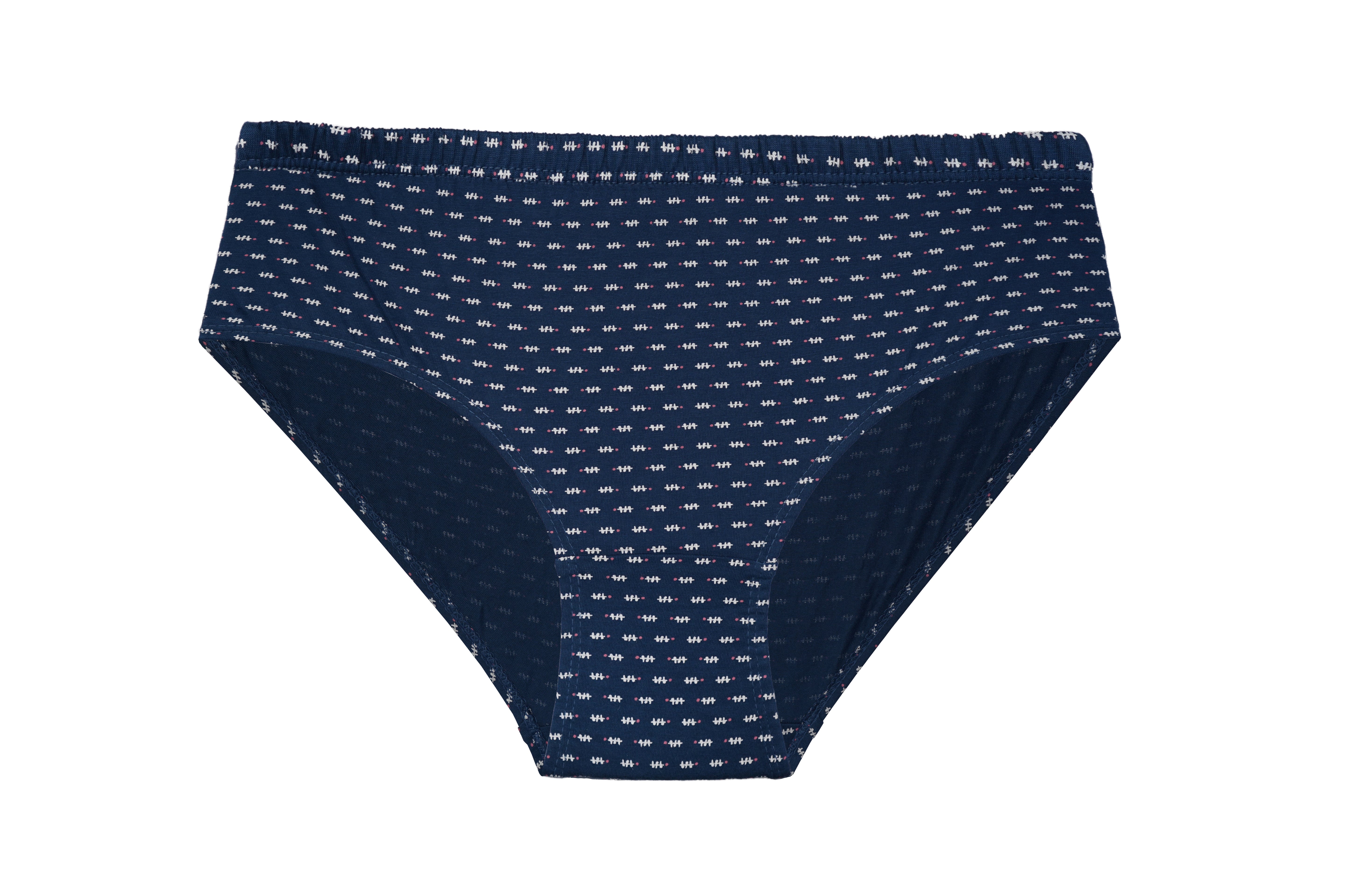 ARUSHI Red Rose Women’s Mid-Rise Cotton Hipster Panties – Pack of 3 (Multicolor, Soft & Breathable, Comfort Fit, Full Coverage)