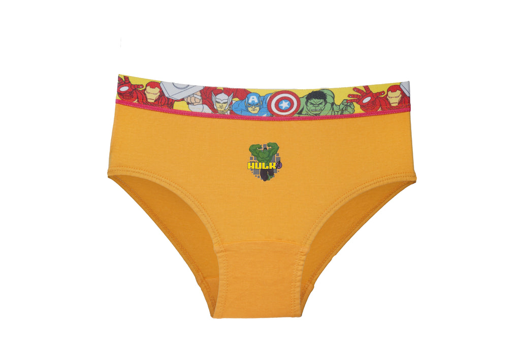 JR 530 Kids Printed Cotton Briefs | Soft & Comfortable Innerwear for Boys | Multicolor Pack 6