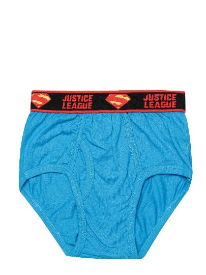 Redrose Justice League Boys’ Briefs – Pack of 6 | Batman & Superman Waistband Prints | JR-50