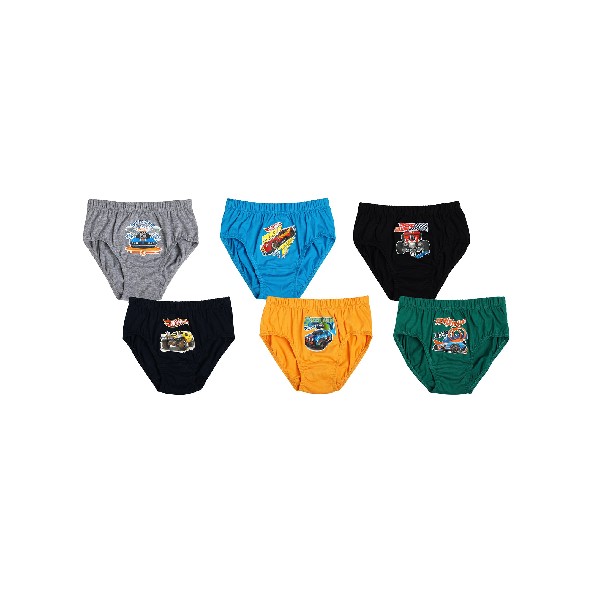 JR-604 | Boys’ Spiderman Briefs – 6-Pack 100% Cotton Underwear