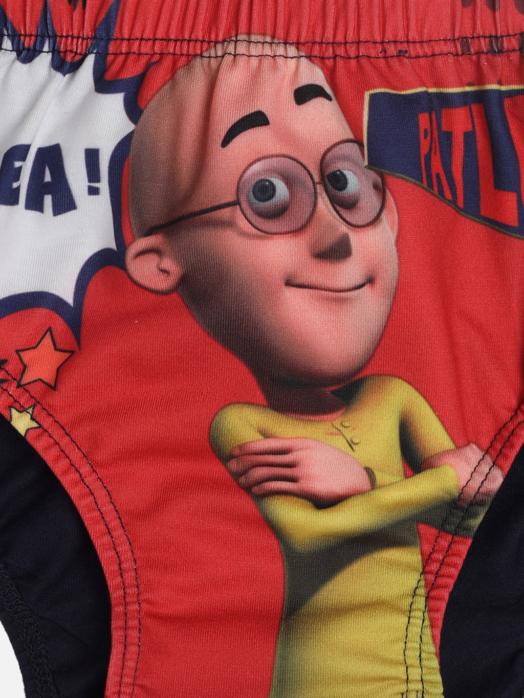 Redrose Motu Patlu Boys’ Printed Briefs – Pack of 3 | Soft Cotton Comfort | JR-503