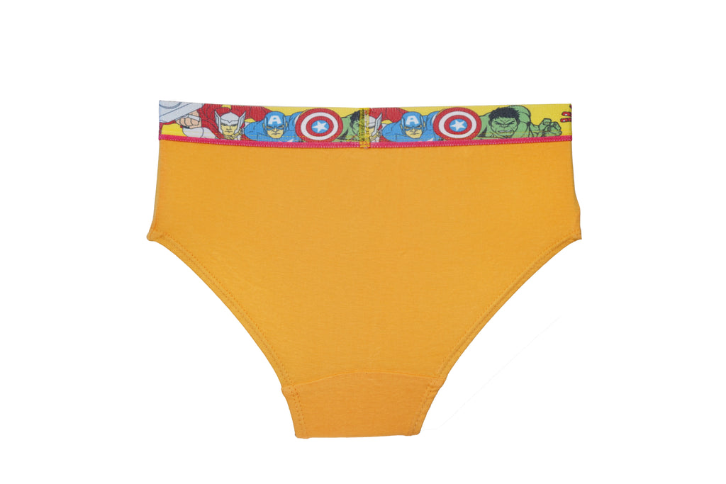 JR 530 Kids Printed Cotton Briefs | Soft & Comfortable Innerwear for Boys | Multicolor Pack 6