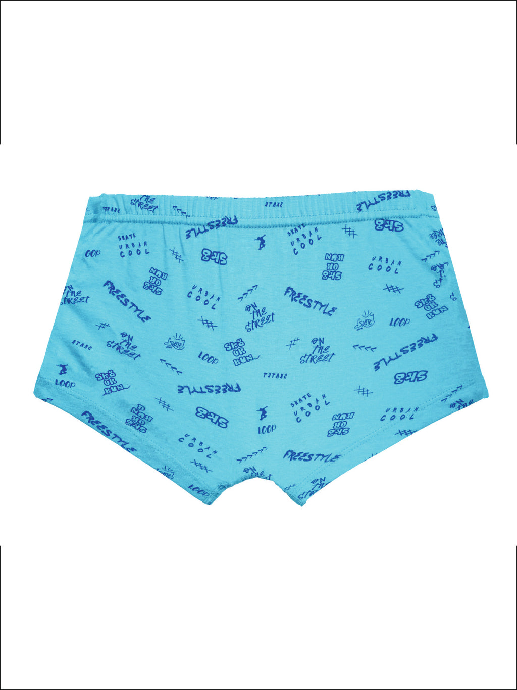 Boys’ Printed Boxer Briefs – 6-Pack 100% Cotton Fun & Sporty Underwear | JR-506