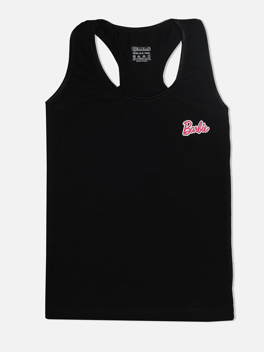 Redrose Girls Racerback Slips – Pack of 3 (Barbie Print) | BS-22