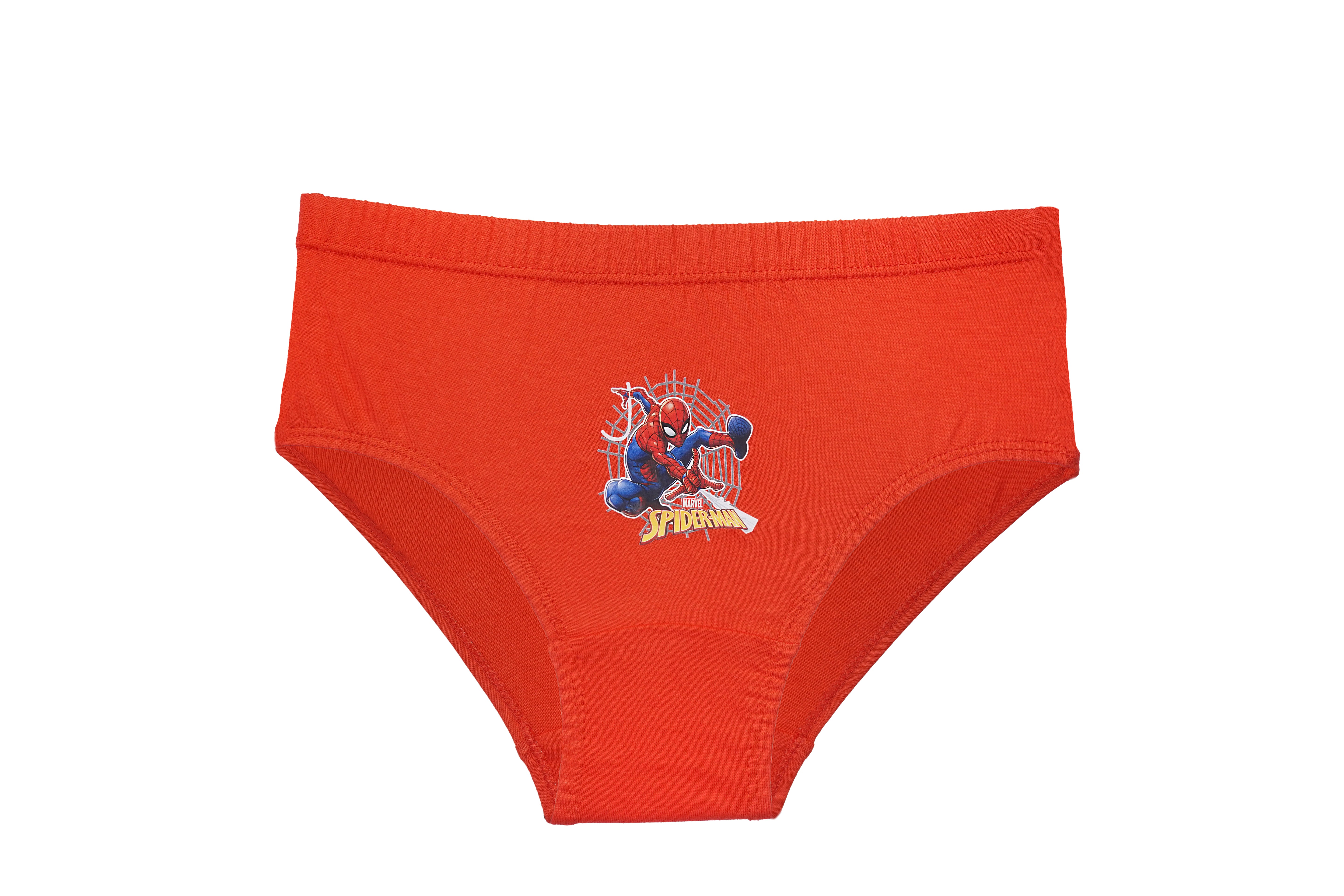 Boys’ Spiderman Briefs – 6-Pack 100% Cotton Underwear | JR-602