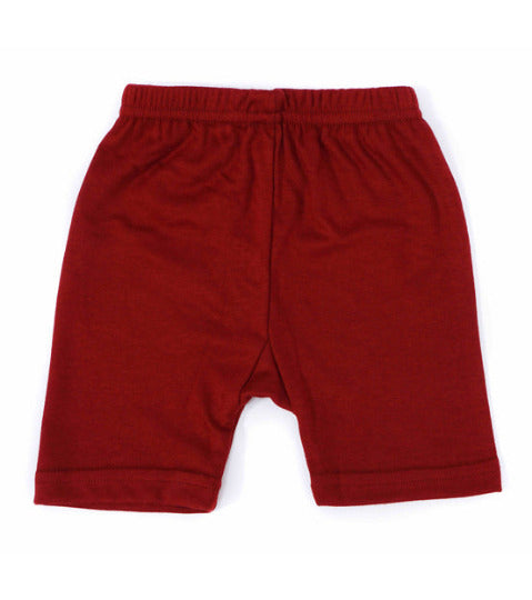 Redrose Girls' Plain Maroon Bloomers – Pack of 3 | PC Interlock Fabric 🍒👧 | BLM-220MR