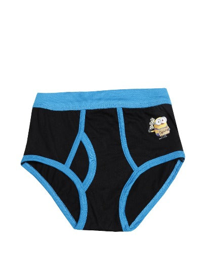 Redrose Boys' Briefs – Pack of 6 | Fun Cartoon Print Cotton Innerwear | JR-30CL