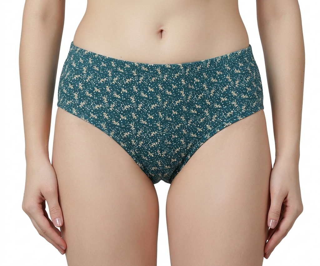 R.R-600 High Rise Plus Size Hipster Panties – Pack of 3