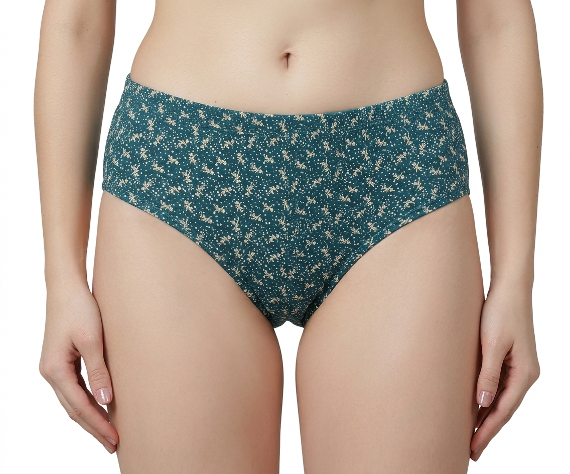 R.R-600 High Rise Plus Size Hipster Panties – Pack of 3