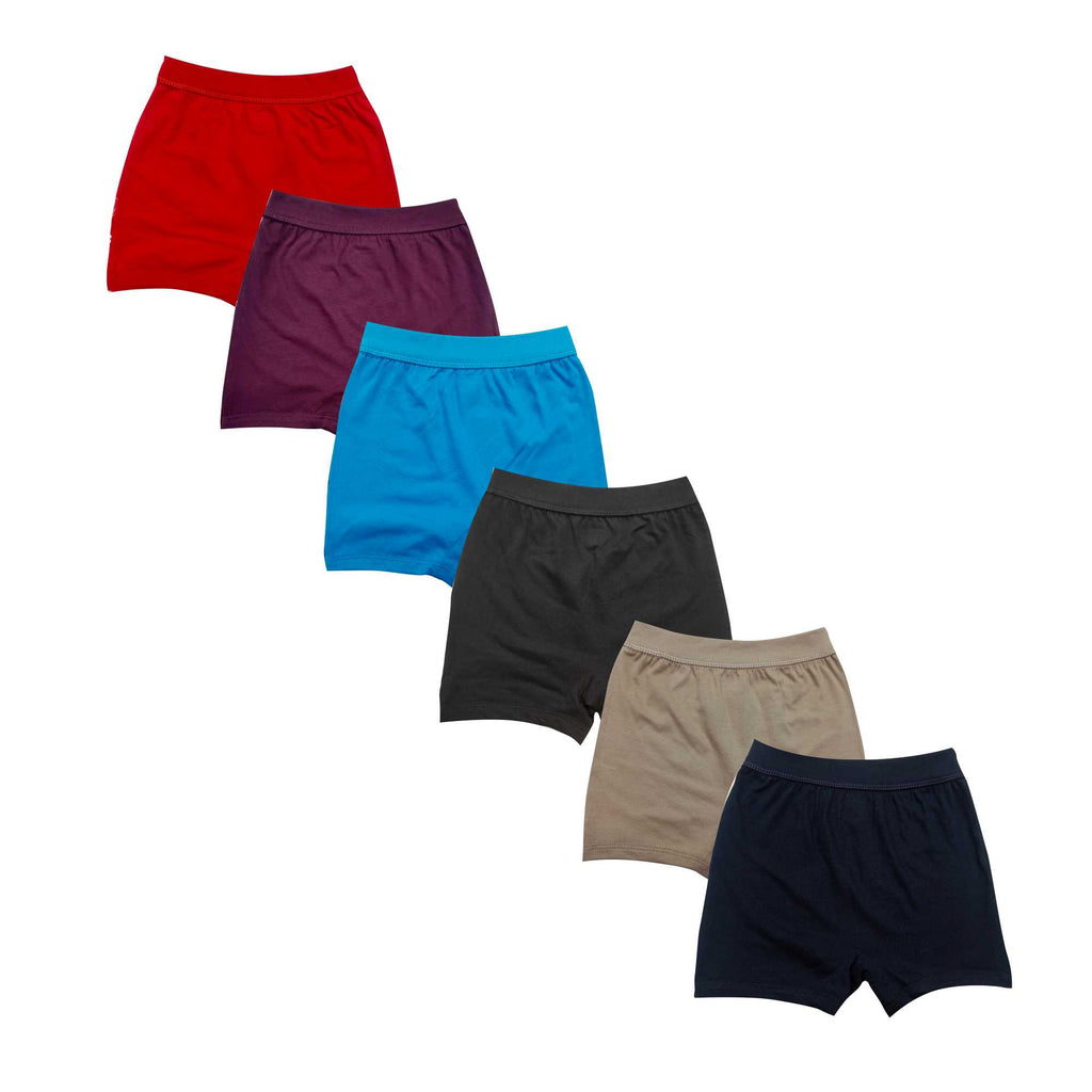 Spider-Man Printed Cotton Trunks for Boys | JR-534 PACK OF 6