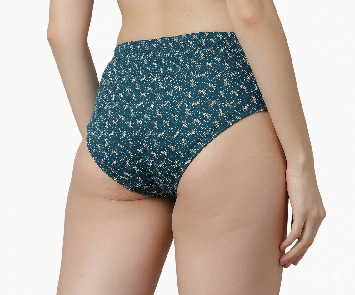 R.R-600 High Rise Plus Size Hipster Panties – Pack of 3