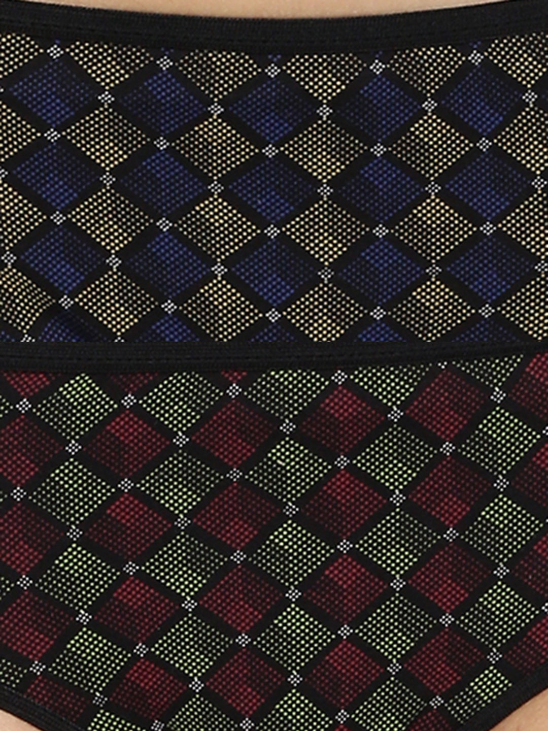 PALLAVI Cotton Hipster Panties - Multicolor Pack of 3