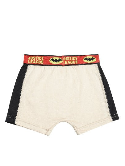 Redrose Boys' Justice League Briefs – Pack of 6 | Superman & Batman Themed Innerwear | JR-61