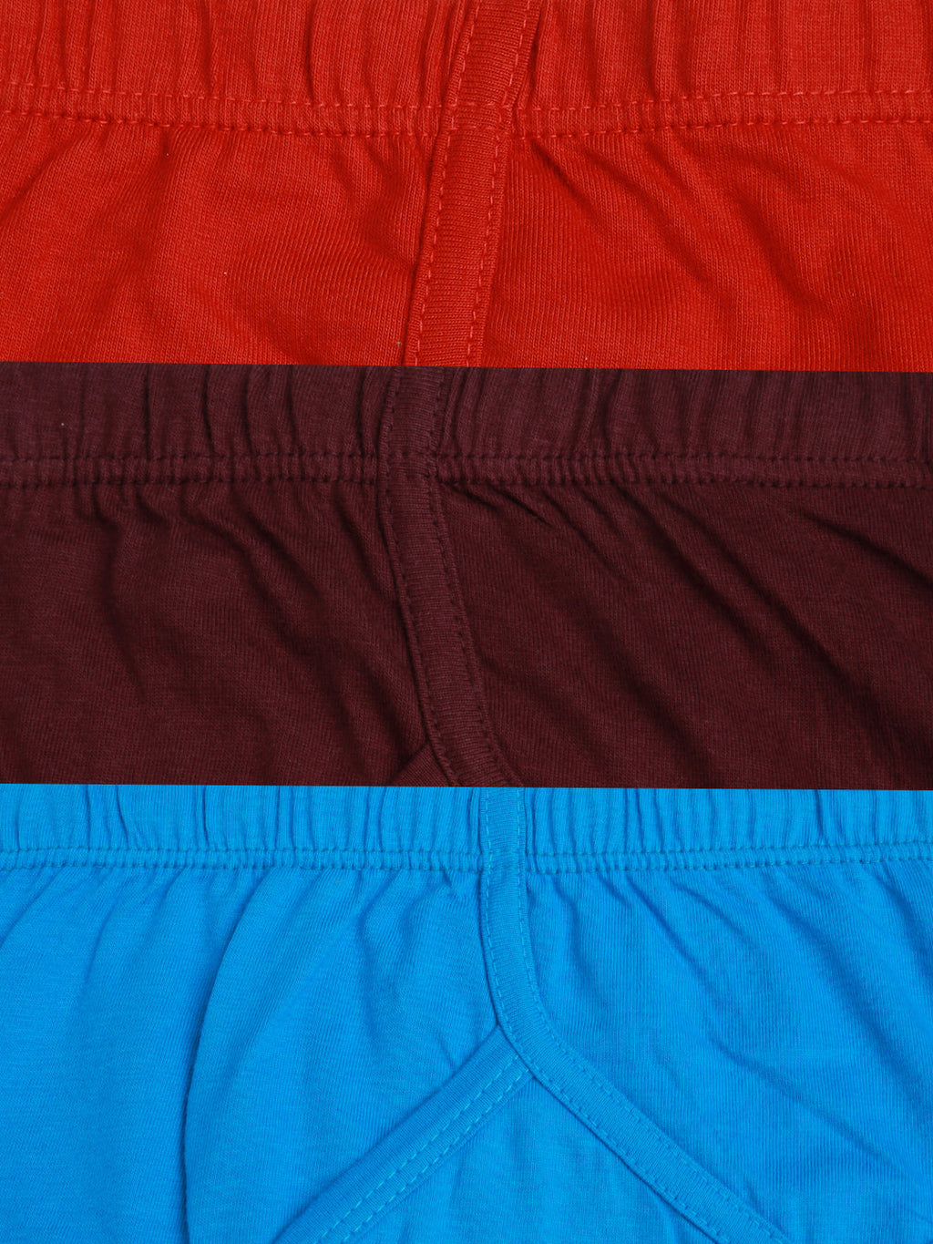 Redrose Boys Solid Cotton Briefs – Pack of 6 | Soft & Comfortable Innerwear | JR-14