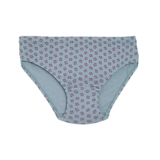 Redrose Girls' Printed Briefs Pack of 6 – Soft Cotton Innerwear for Kids (Multicolor) | BABY-70
