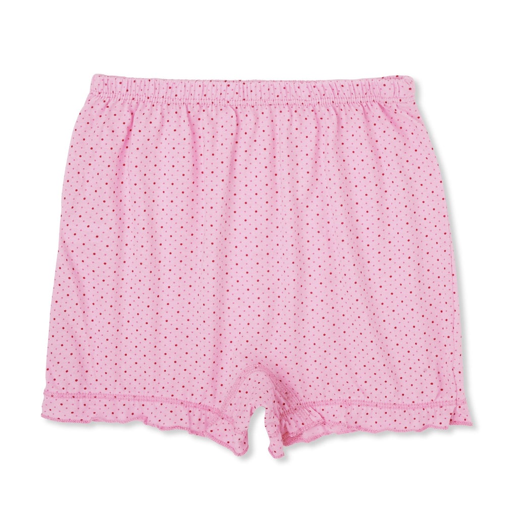 Redrose Girls' Polka Dot Printed Bloomers – Pack of 6 | Soft Cotton Comfort 🌸👧 | BLM-235