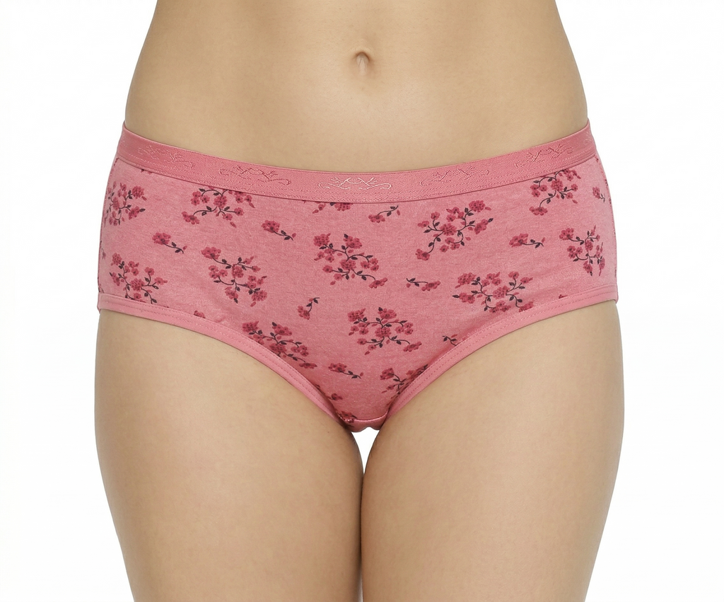 AACHAL High Rise Plus Size Hipster Panties – Pack of 3