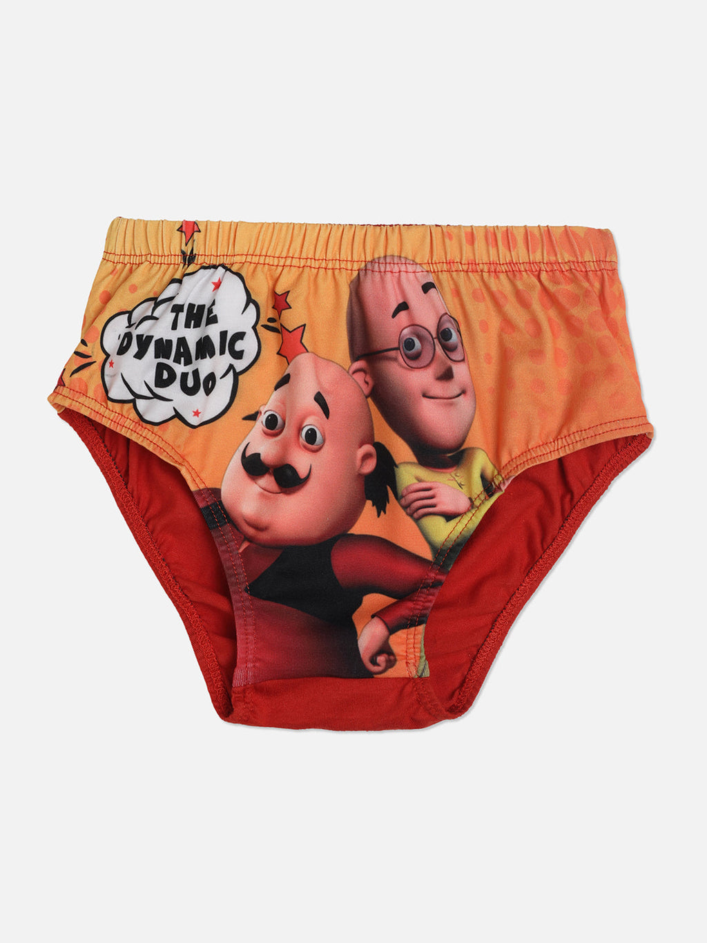 Redrose Motu Patlu Boys’ Printed Briefs – Pack of 3 | Soft Cotton Comfort | JR-503