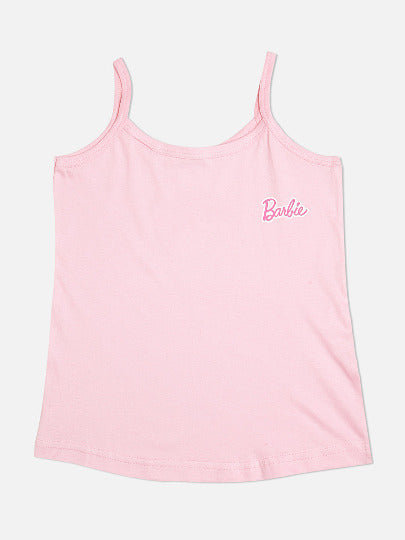 Redrose Girls Cotton Slips – Pack of 5 (Barbie Print, Multicolor) | BS-24(Barbie)