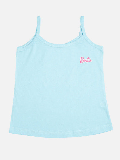 Redrose Girls Cotton Slips – Pack of 5 (Barbie Print, Multicolor) | BS-24(Barbie)