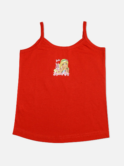 Redrose Girls Cotton Slips – Pack of 5 (Barbie Print, Multicolor) | BS-25(BARBIE)