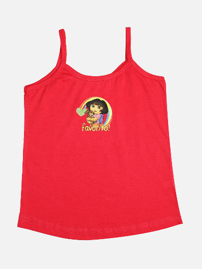 Redrose Girls Cotton Slips – Pack of 5 (Dora Print, Multicolor) | BS-25(DORA)