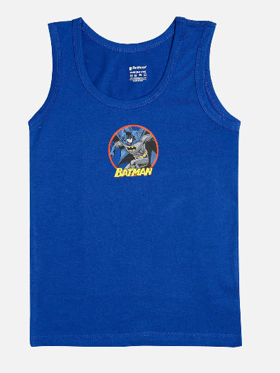 🦸‍♂️ Redrose Justice League Boys Cotton Vests – Pack of 5 | Superhero Printed Sleeveless Innerwear | VEST_1005CL