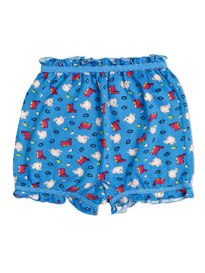 Redrose Girls Printed Cotton Bloomers – Pack of 6 | Fun & Comfy Everyday Essentials 👧 | BLM-229
