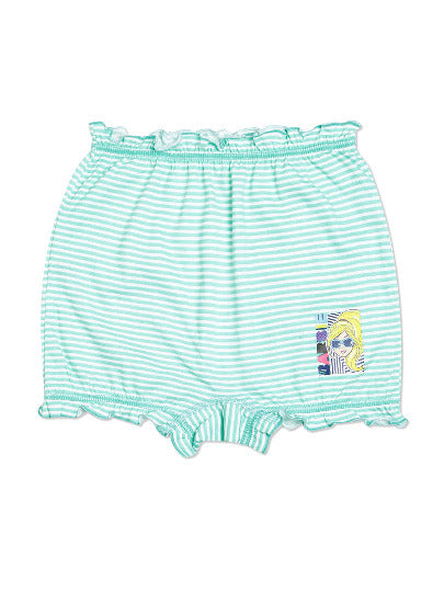 Redrose Girls Striped Cotton Bloomers – Pack of 6 | Soft, Colorful & Comfy Everyday Wear 👧 | BLM-231