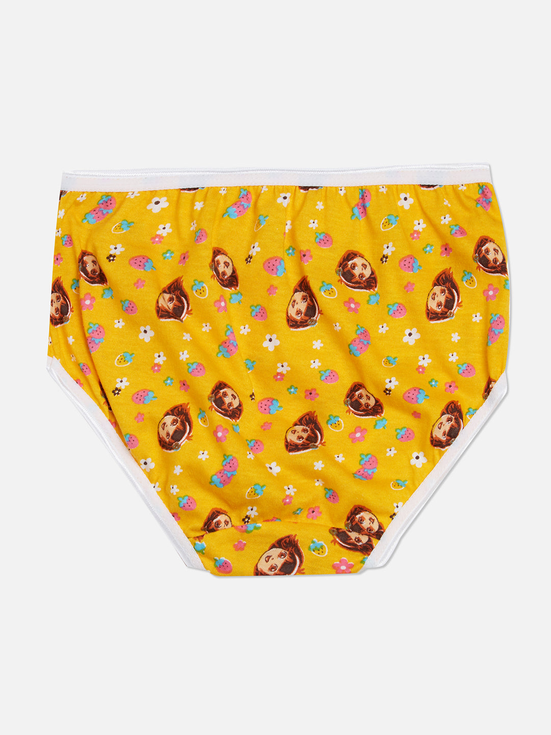 Girls' Cotton Briefs – Pack of 3 | Dora Print Innerwear | BABY-07