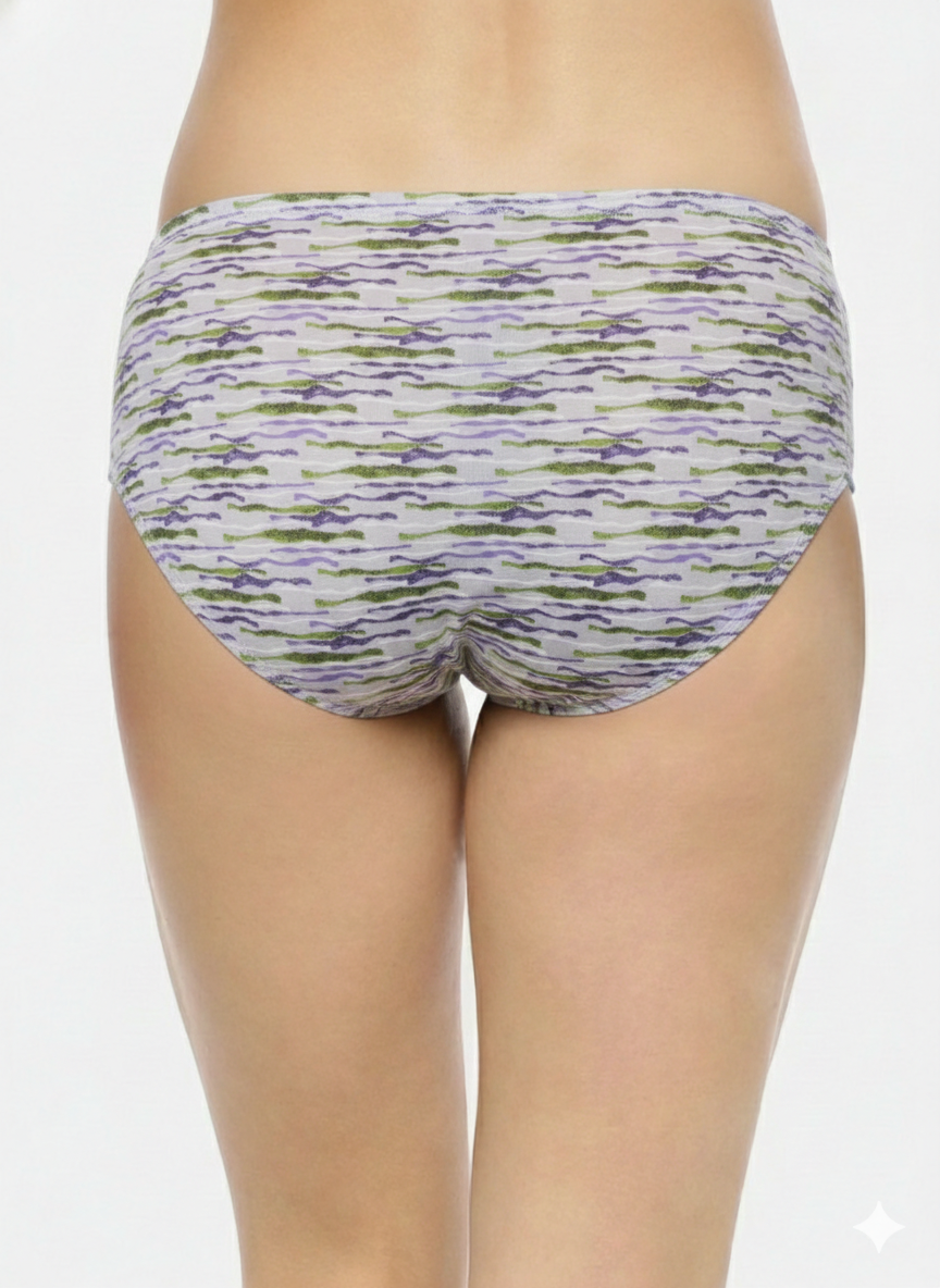 Midrise Cotton Hipster Panties– Pack of 3