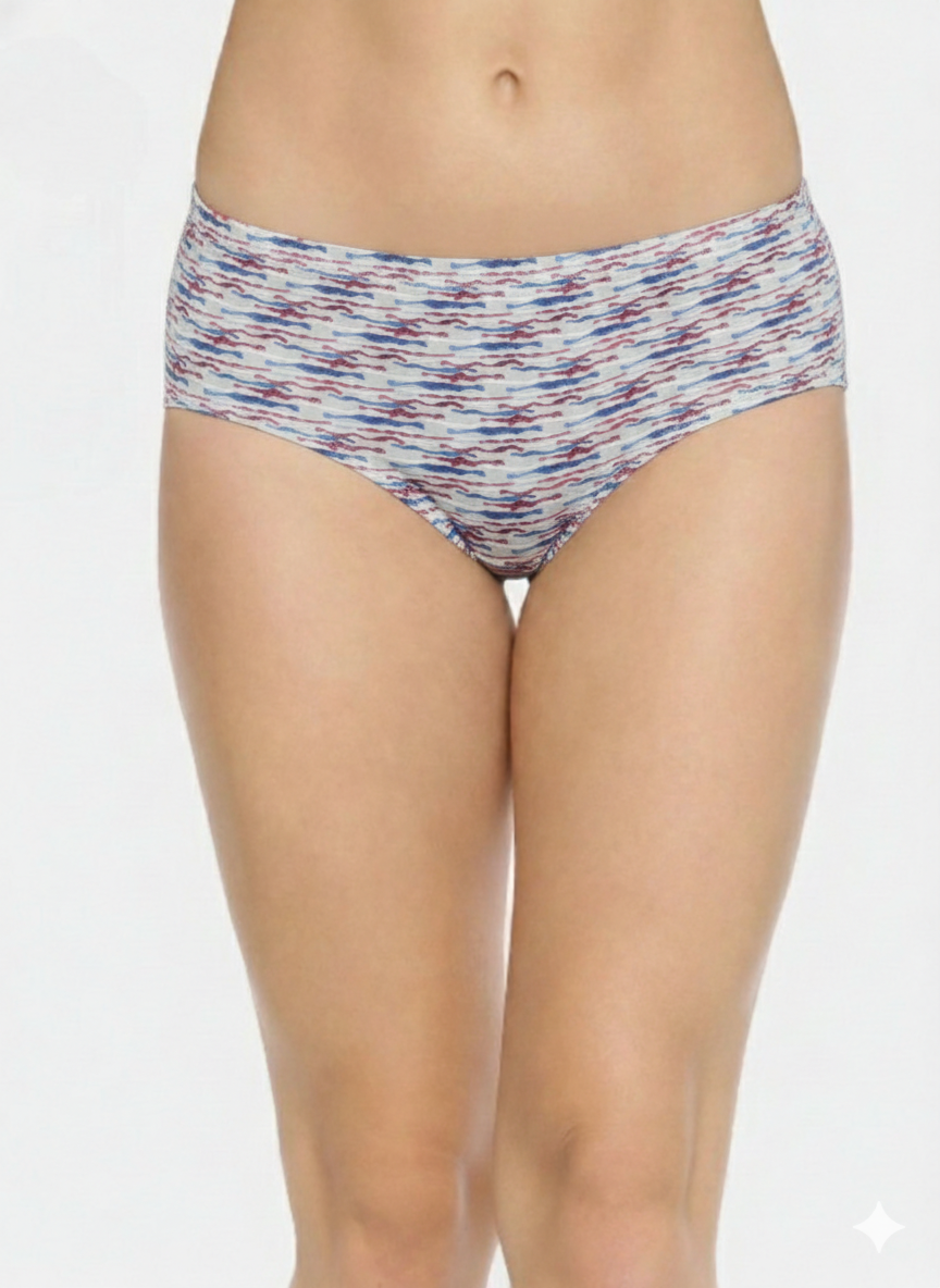 Midrise Cotton Hipster Panties– Pack of 3