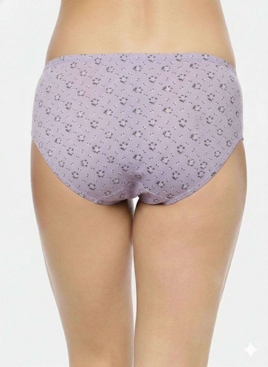 Midrise Cotton Hipster Panties– Pack of 3