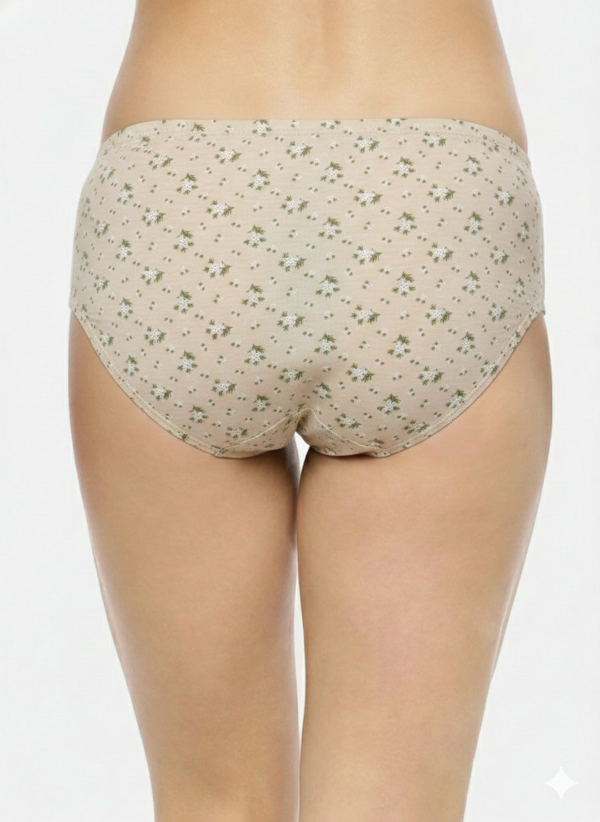 Midrise Cotton Hipster Panties– Pack of 3