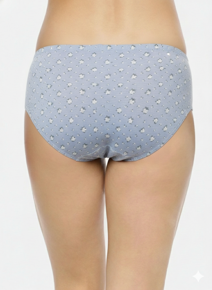 Midrise Cotton Hipster Panties– Pack of 3