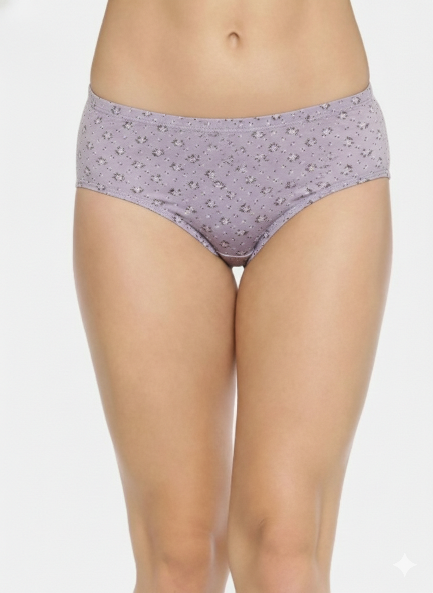 Midrise Cotton Hipster Panties– Pack of 3