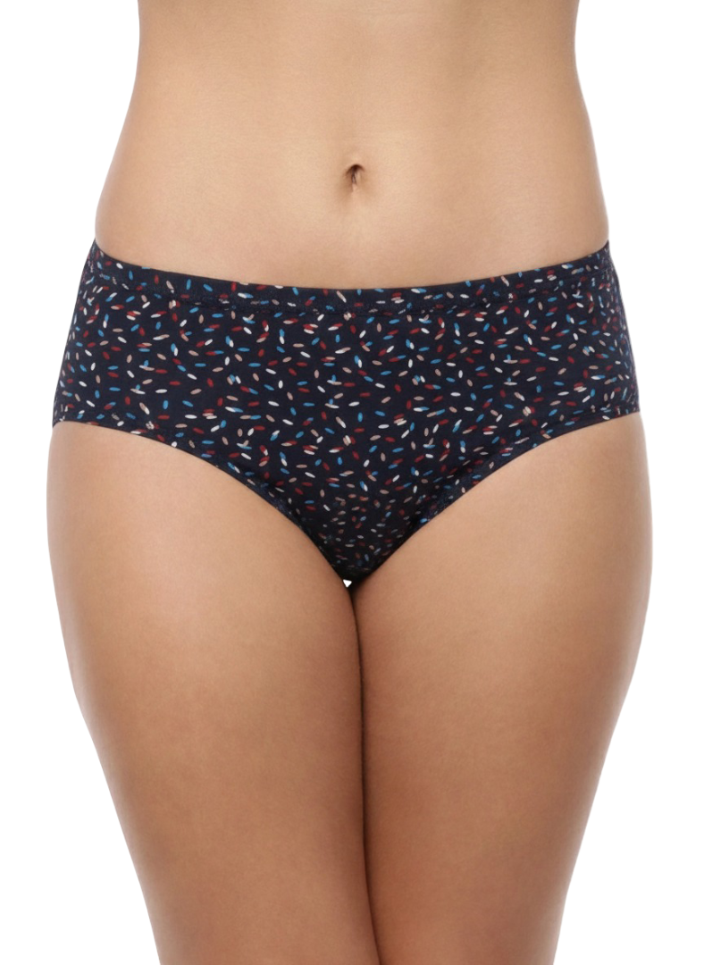 AURORA – Full Coverage Mid-Rise Hipster Panties  – Pack of 3 (Multicolor)