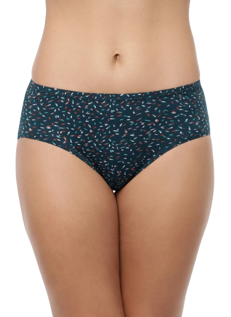 AURORA – Full Coverage Mid-Rise Hipster Panties  – Pack of 3 (Multicolor)