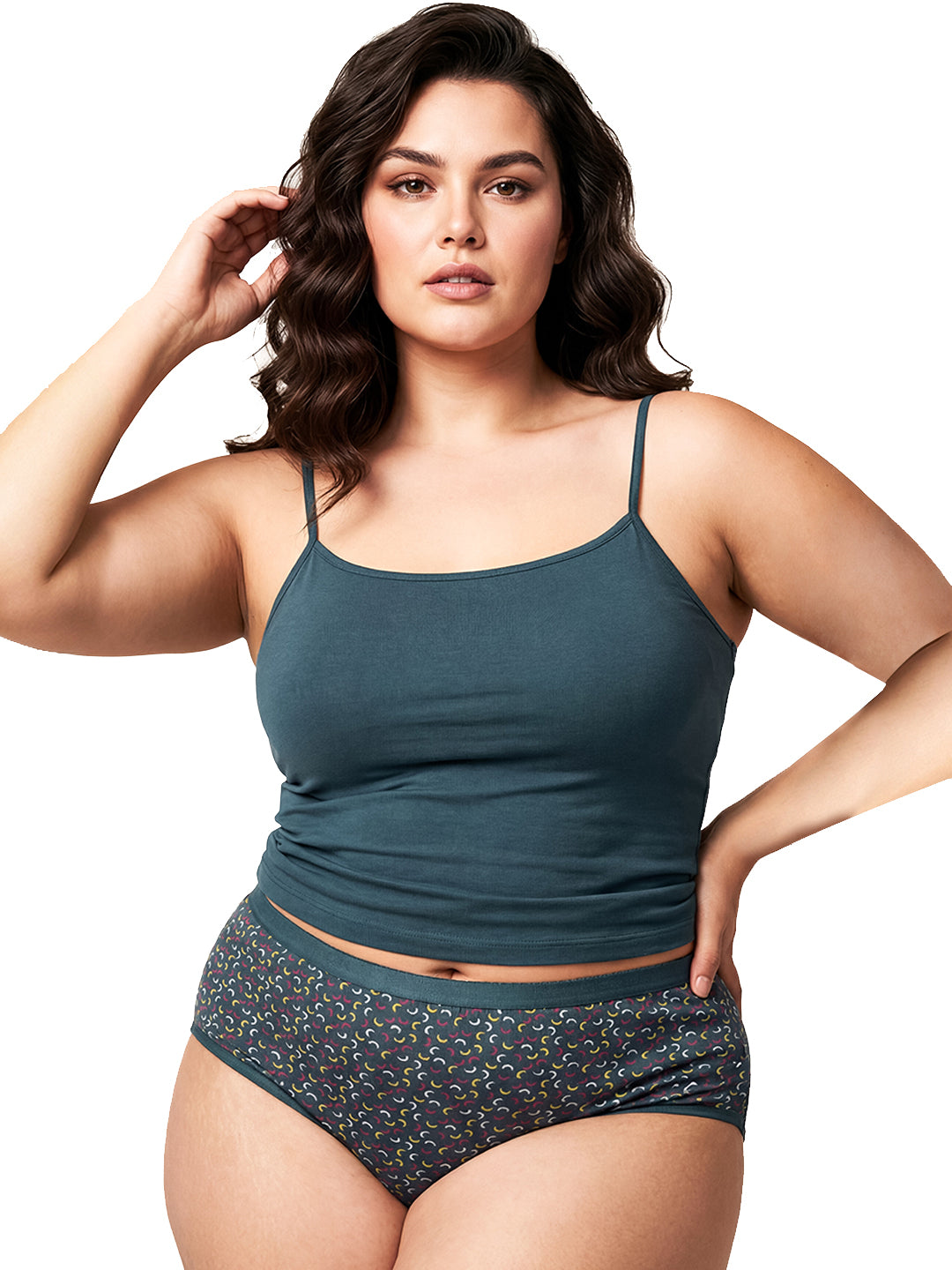High Rise Plus Size Hipster Panties – Pack of 3
